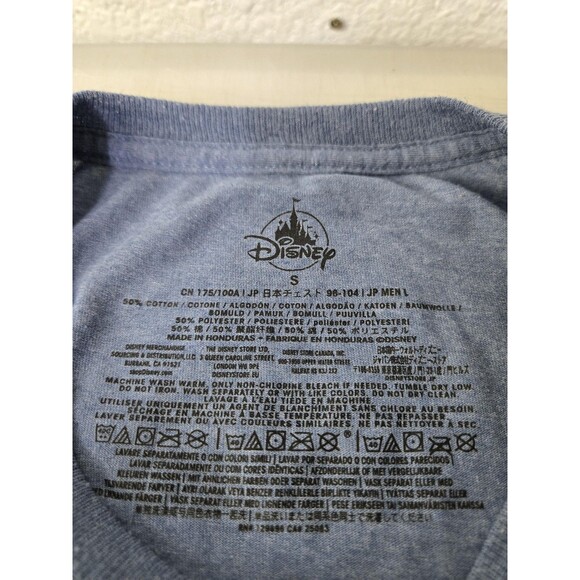 Disney Hercules Shirt Mens Small Blue The Muscle Graphic Tee T-Shirt Cartoon - Picture 5 of 8